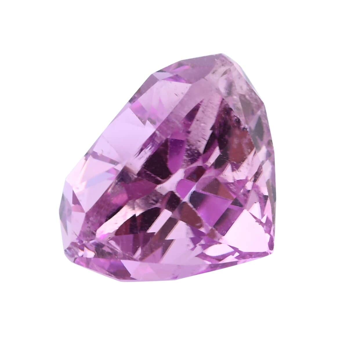 Certified & Appraised AAAA Patroke Kunzite (Fancy Free Size) 12.00 ctw image number 1