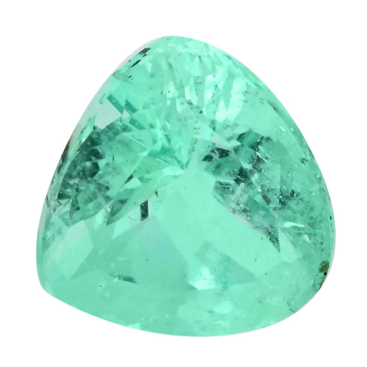 AAAA Boyaca Colombian Emerald (Fancy Free Size) 1.00 ctw image number 0