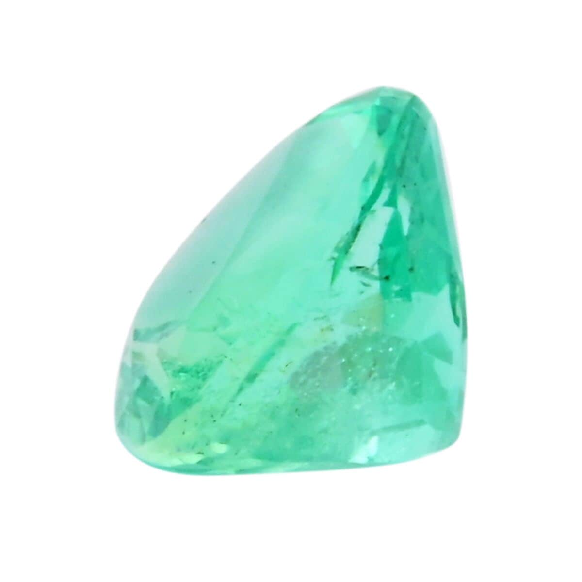 AAAA Boyaca Colombian Emerald (Fancy Free Size) 1.00 ctw image number 1