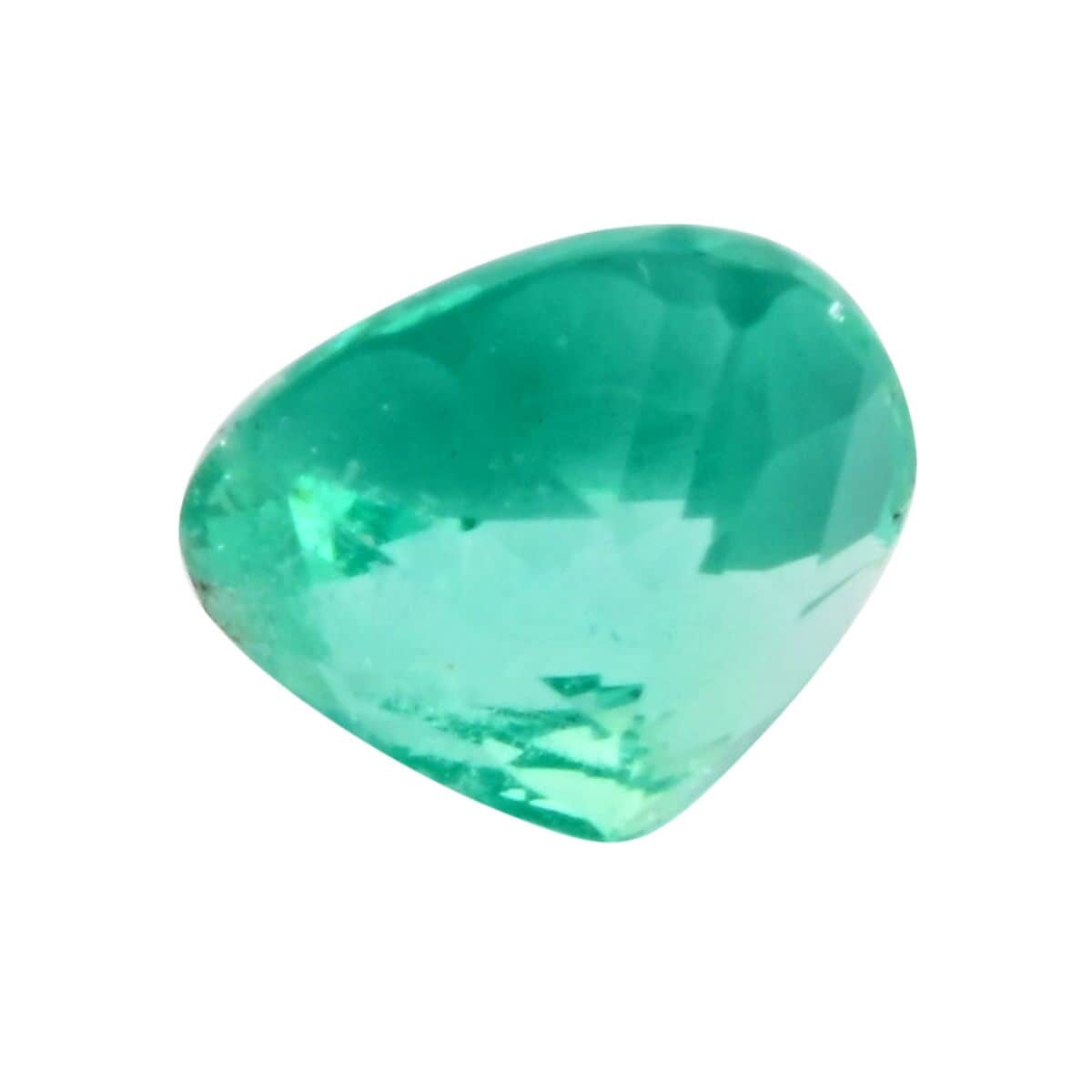 AAAA Boyaca Colombian Emerald (Fancy Free Size) 1.00 ctw image number 2