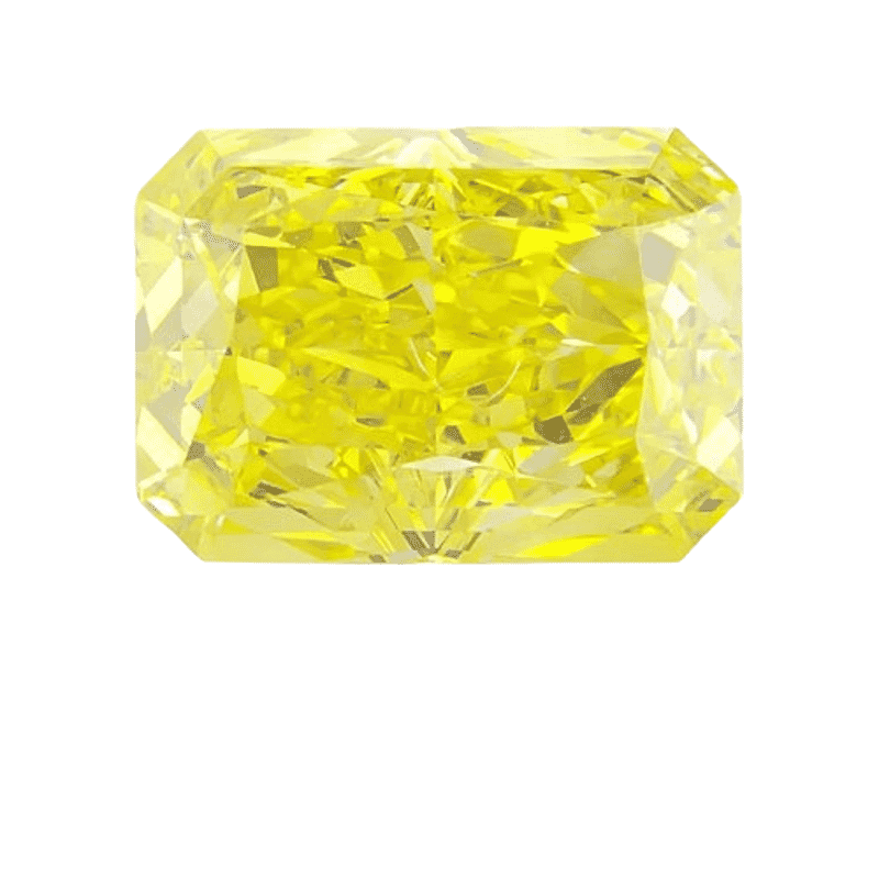 Luxuriant Lab Grown Yellow Diamond (Radiant Mix Size) 1.00 ctw