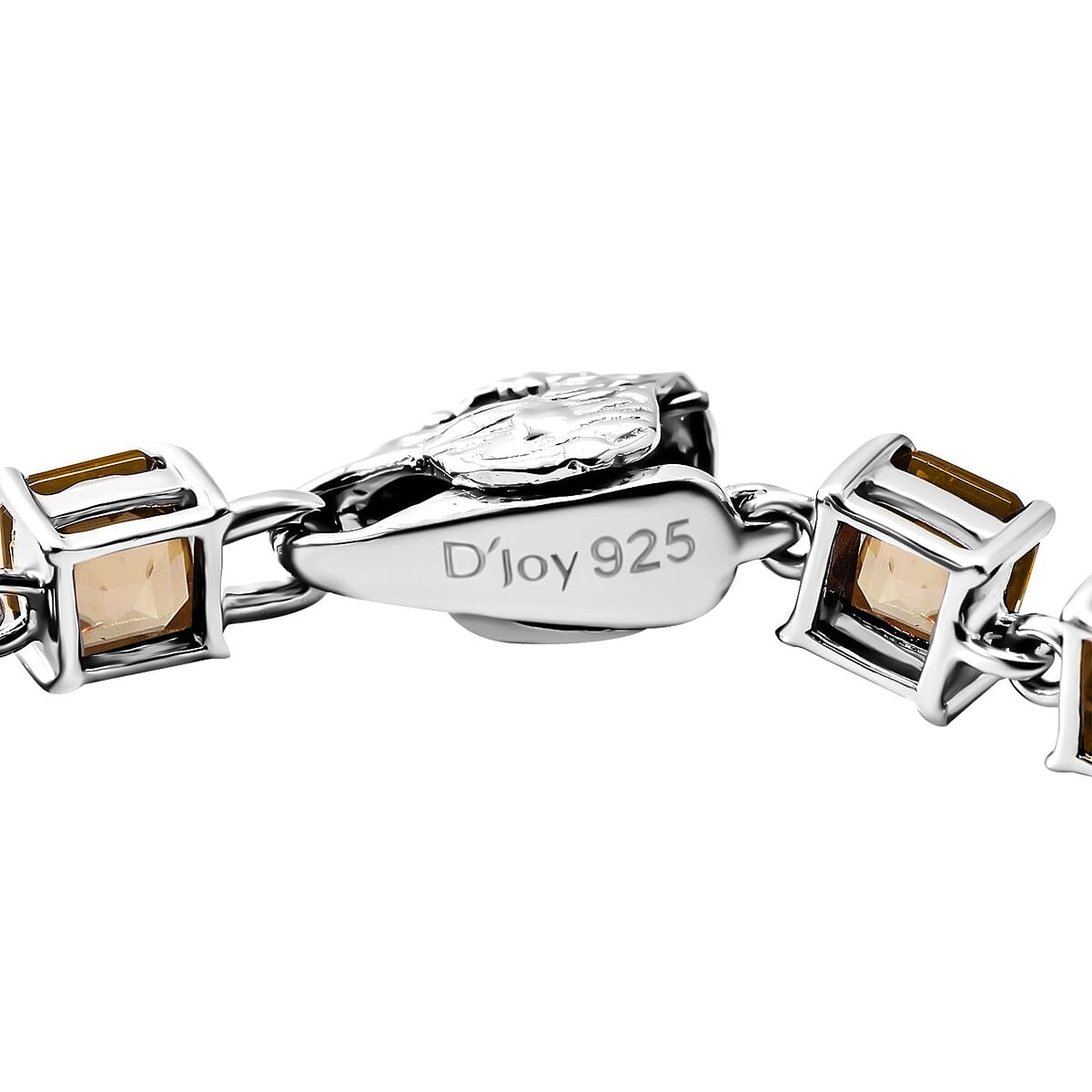 AAA Tanzania Yellow Zircon and Niassa Ruby (FF) 18.35 ctw Eagle Bracelet in Rhodium Over Sterling Silver (7.25 In) image number 2