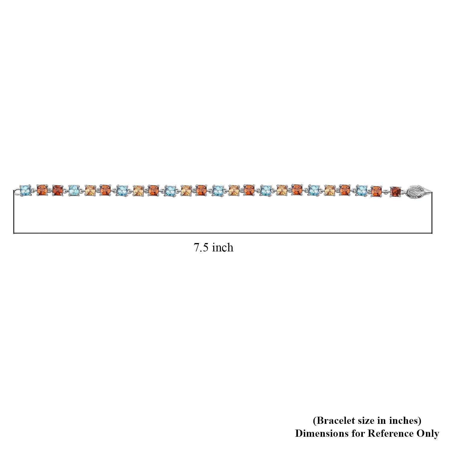 Multi Zircon & Niassa Ruby / 7.25 Inches - Product card gallery slide 3 (9432480612607)