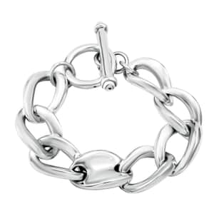 Fancy Link Bracelet in Sterling Silver (6.50 In) 15.85 Grams