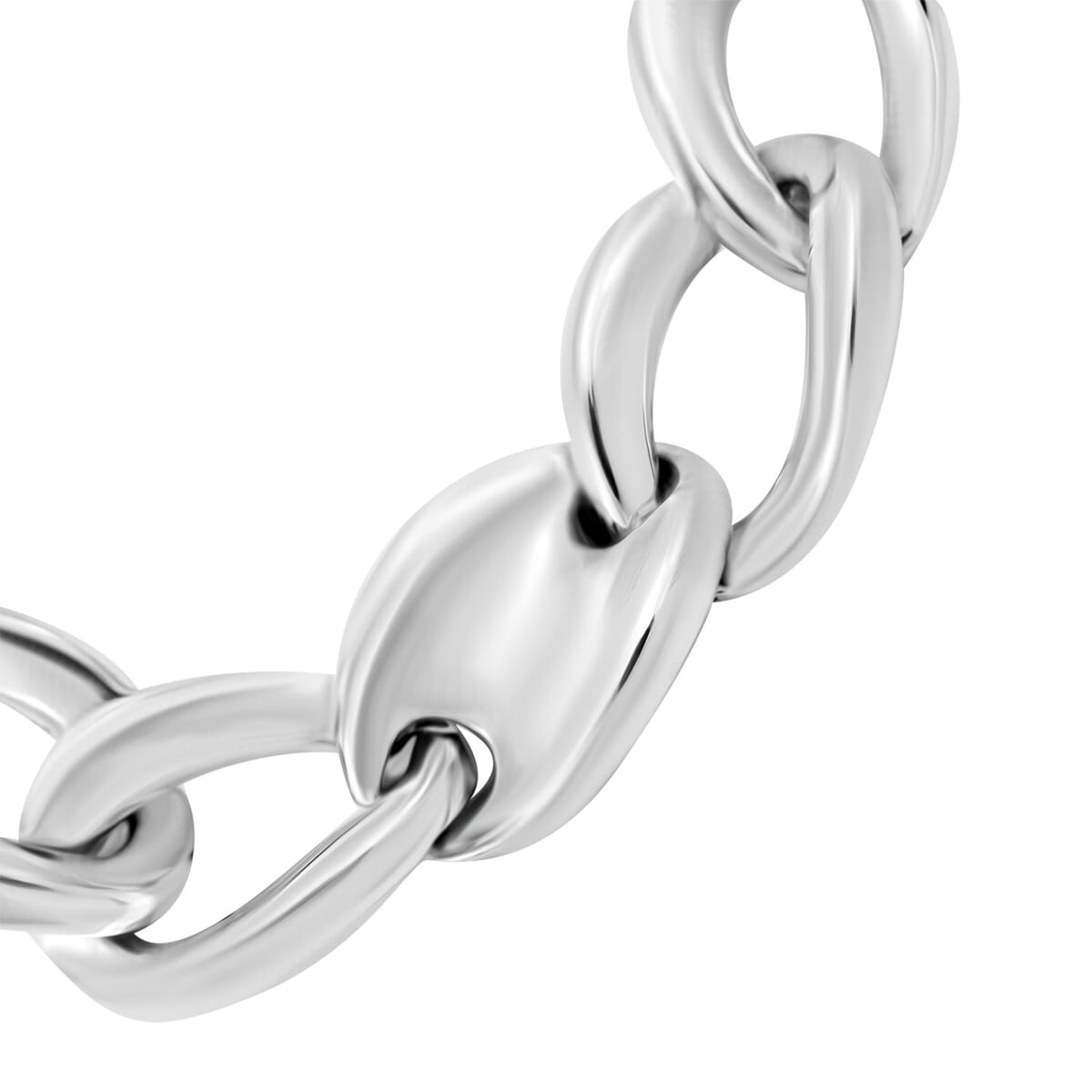 Fancy Link Bracelet in Sterling Silver (7.25 In) 19.40 Grams image number 2