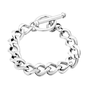 Bracelet in Sterling Silver (6.50 In) 12.75 Grams