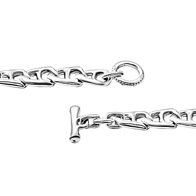 Mariner Link Chain Necklace in Sterling Silver 20 Inches 66.65 Grams