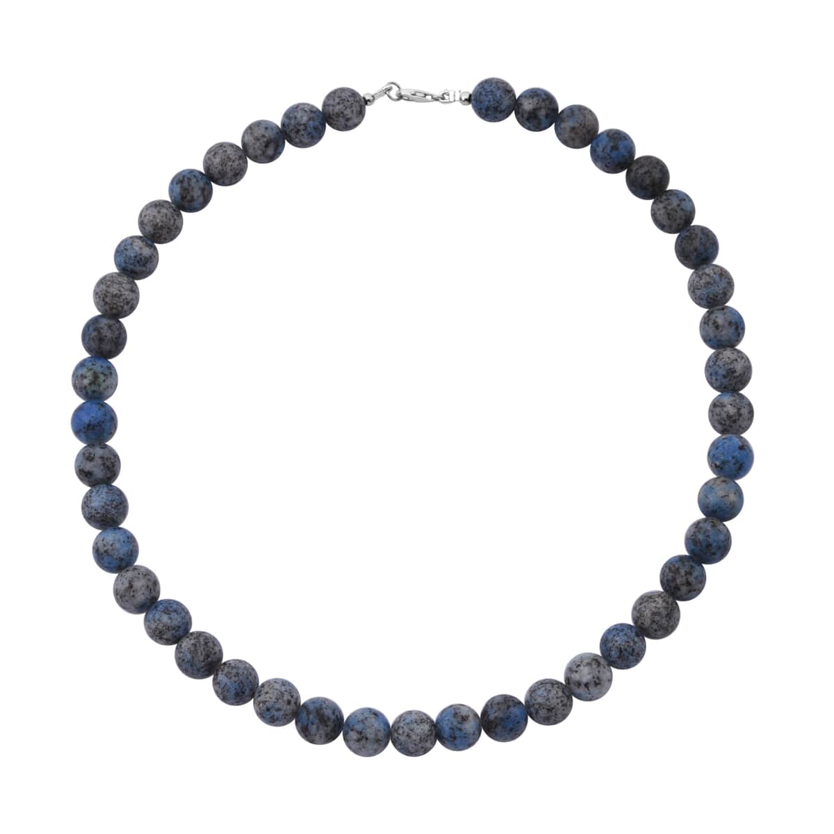 K2 Azurite 250.00 ctw Beaded Necklace in Sterling Silver 18 Inches image number 0