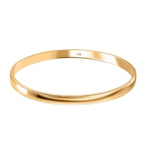 Bangle Bracelet in 18K Yellow Gold (7.25 In) 23.40 Grams