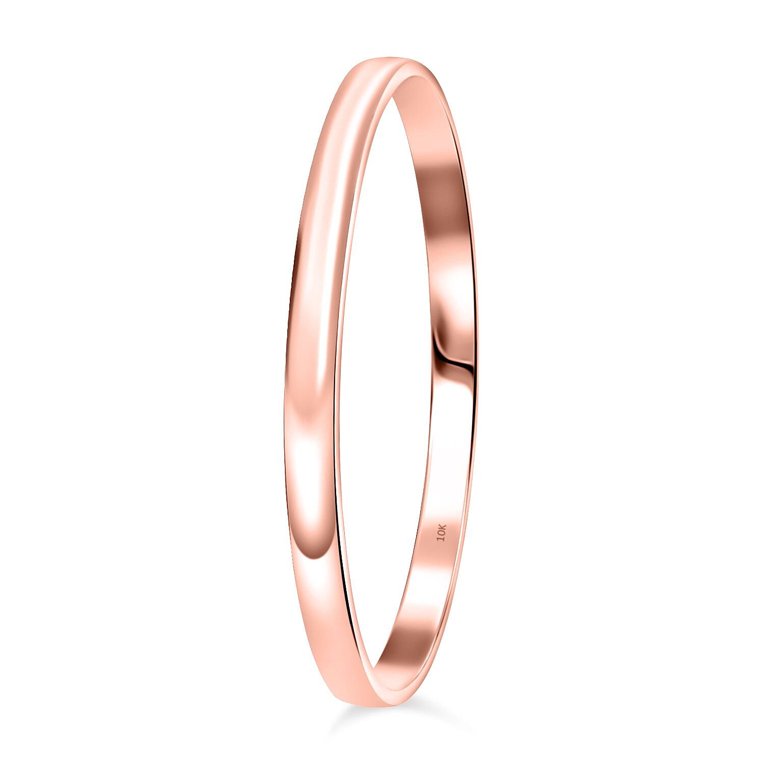 Luxoro Bangle Bracelet in 10K Yellow Gold (7.25 In) 18.50 Grams
