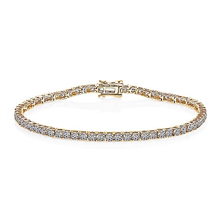 Yellow Gold Over Sterling Silver / 6.5 Inches - Product card gallery slide 1 (10177754104121)