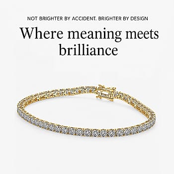 Yellow Gold Over Sterling Silver / 6.5 Inches - Product card gallery slide 3 (10177754104121)