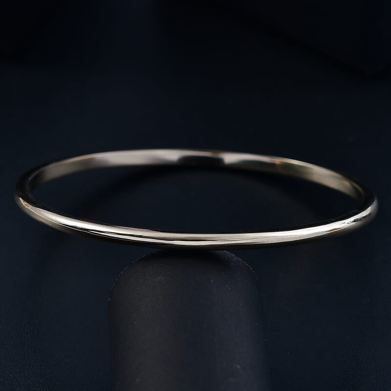  Bangle Bracelet in 18K Yellow Gold (7.25 In) 21.25 Grams