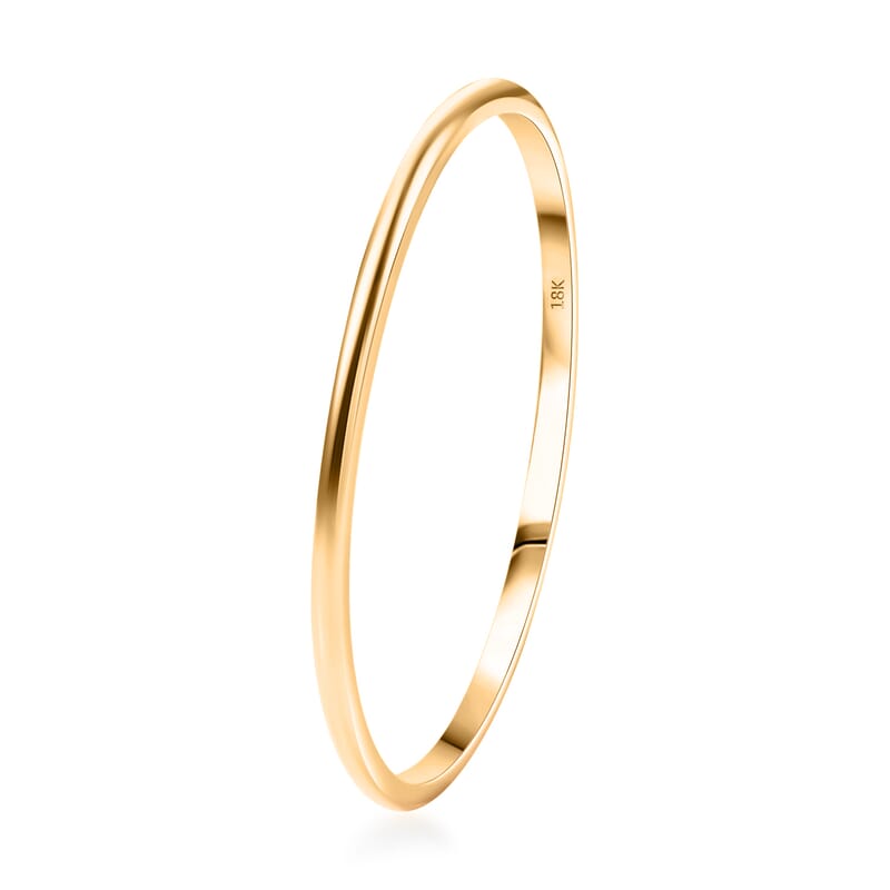  Bangle Bracelet in 18K Yellow Gold (7.25 In) 21.25 Grams