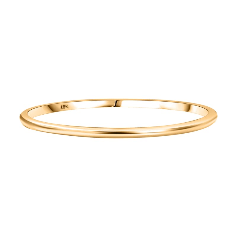 Bangle Bracelet in 18K Yellow Gold (7.25 In) 22.20 Grams