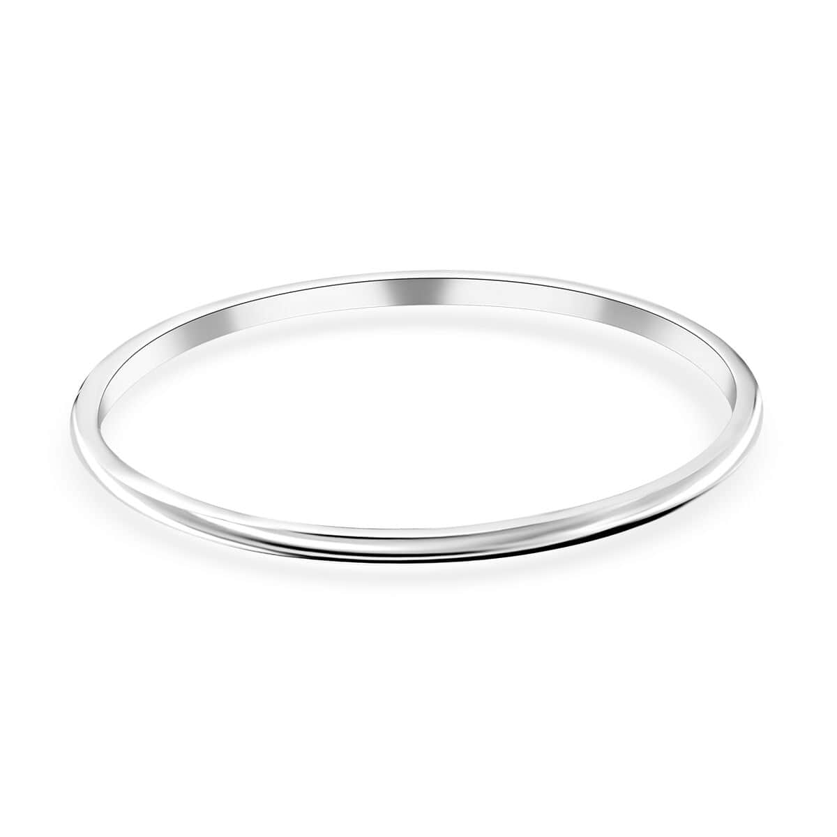 950 Platinum Bangle Bracelet (7.25 In) 20.85 Grams image number 0