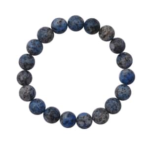 K2 Azurite 100.00 ctw Beaded Stretch Bracelet