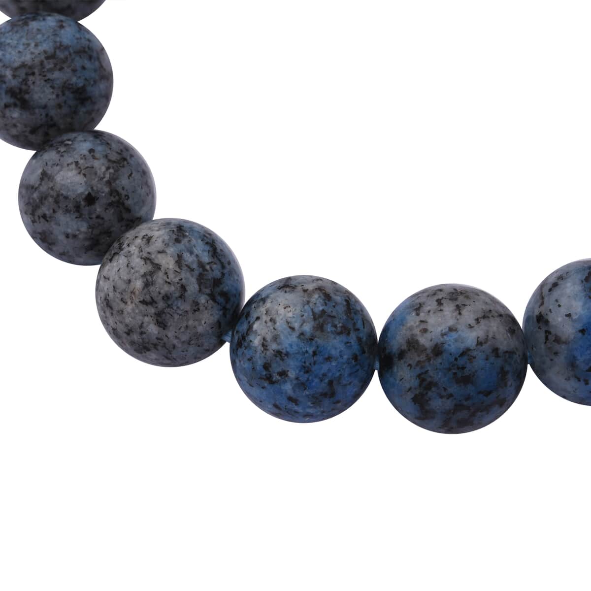 K2 Azurite 100.00 ctw Beaded Stretch Bracelet image number 3