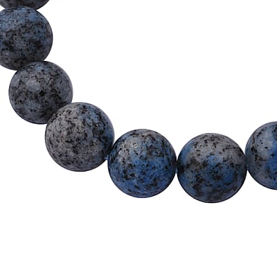 K2 Azurite 100.00 ctw Beaded Stretch Bracelet