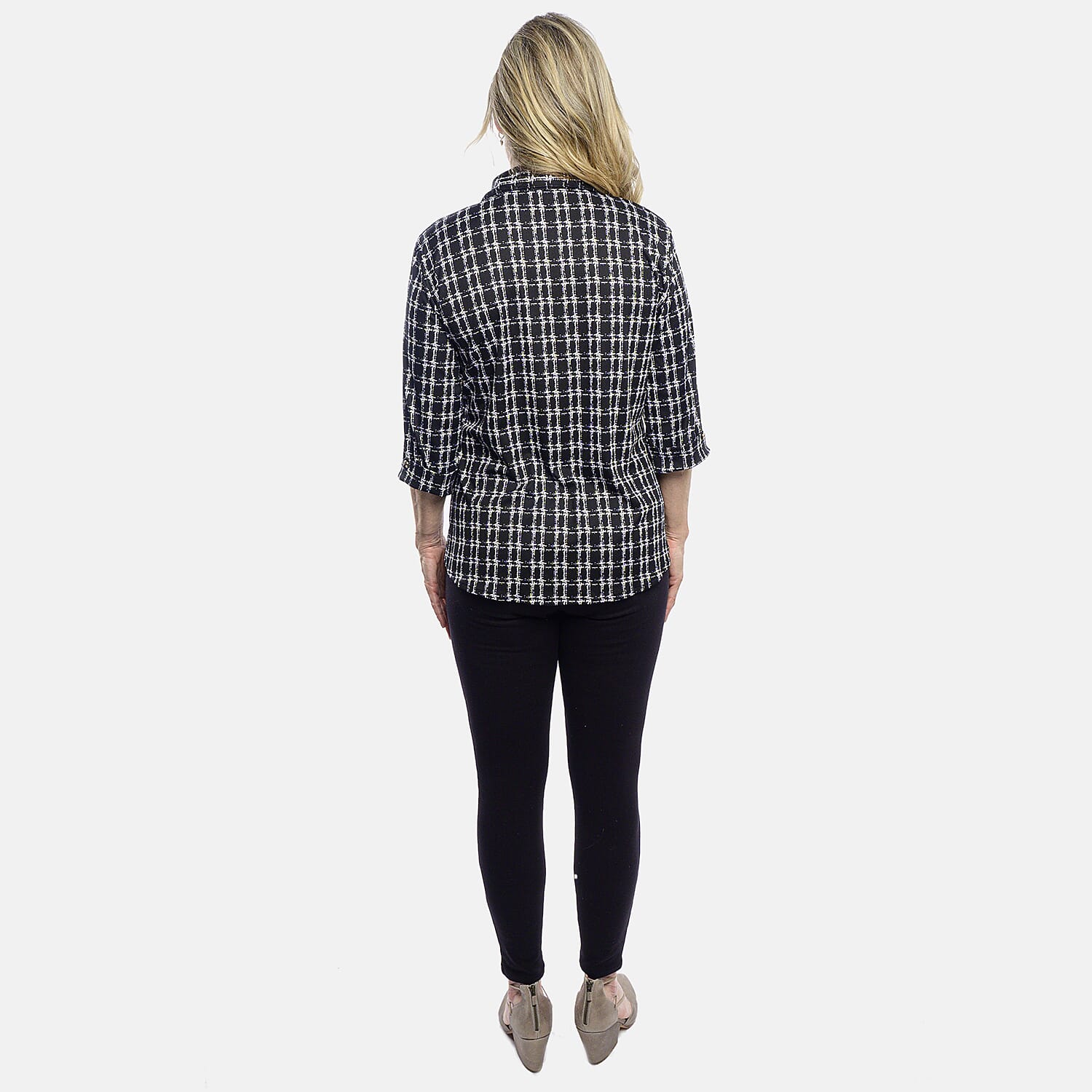 Black Plaid / S/M - Product card gallery slide 3 (9432483922175)