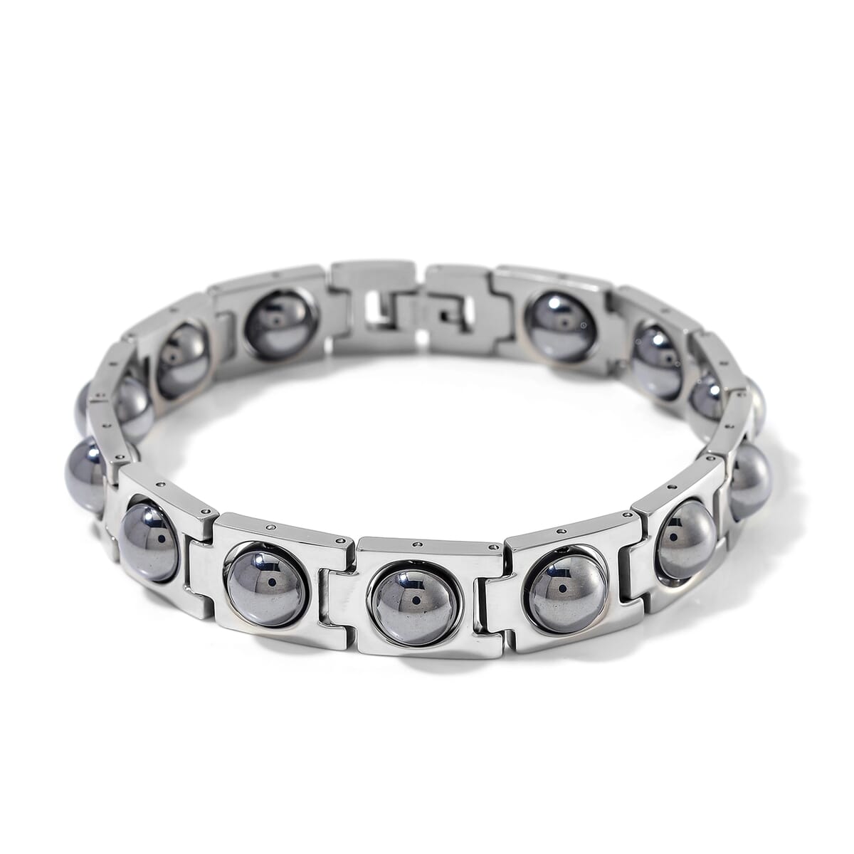 Terahertz 7-9mm 15.00 ctw Bracelet in Stainless Steel (8.75 In) image number 0