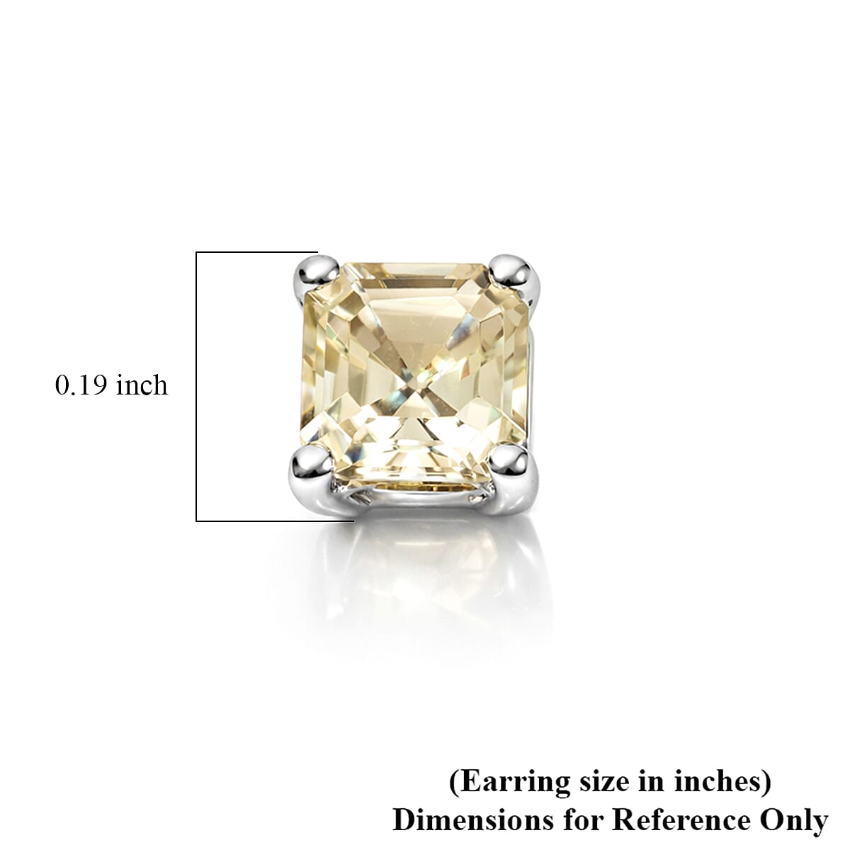 Rhapsody 950 Platinum AAAA Turkizite Solitaire Stud Earrings 1.80 ctw image number 4