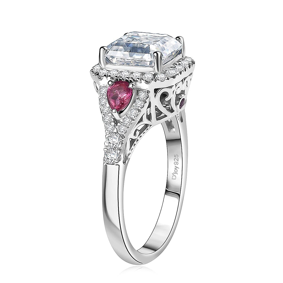 Moissanite & Rubelite / 10 - Product card gallery slide 4 (10177785987385)