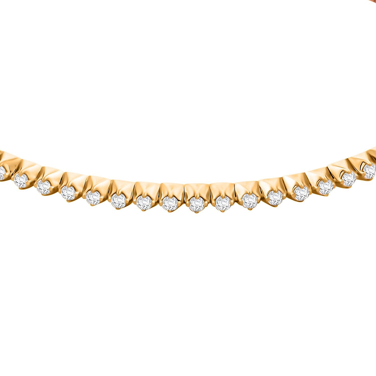 Yellow Gold Over Sterling Silver / 6.5 Inches - Product card gallery slide 3 (9432498569471)