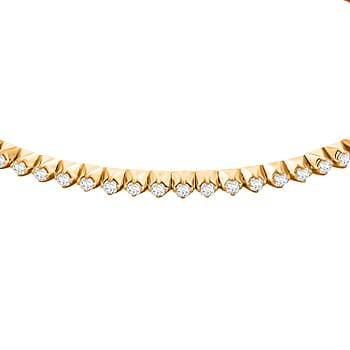 Yellow Gold Over Sterling Silver / 6.5 Inches - Product card gallery slide 3 (10177786315065)