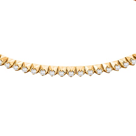 Yellow Gold Over Sterling Silver / 6.5 Inches - Product card gallery slide 3 (10177786315065)