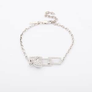 Clarte Tetris Collection Moissanite 0.72 ctw Bracelet in Sterling Silver (9.00 In)