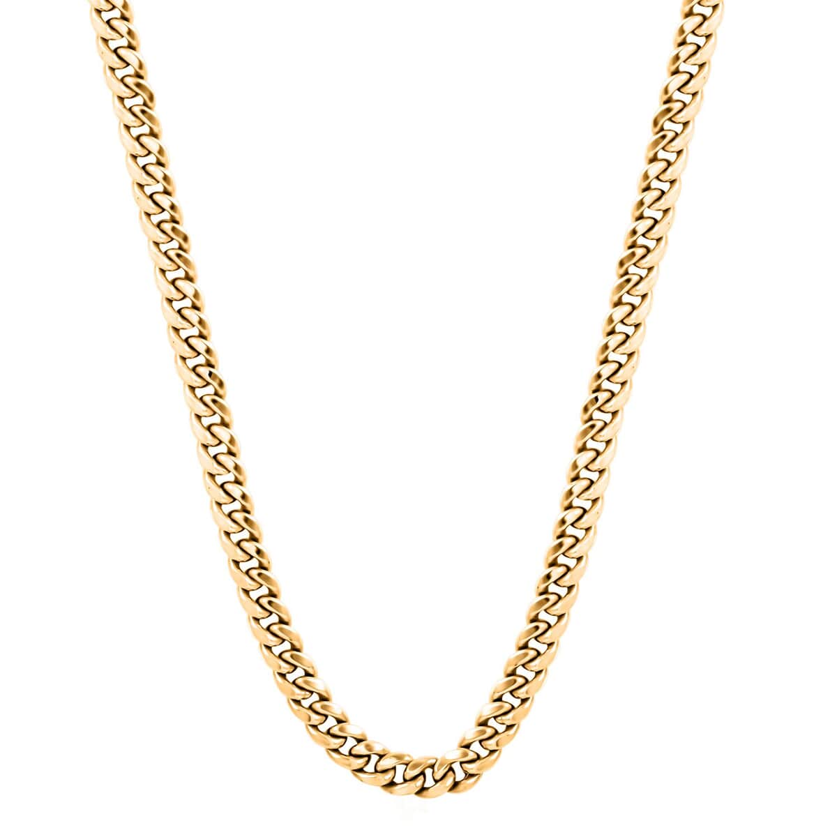 10K Yellow Gold 6.55mm Miami Cuban Chain Necklace 22 Inches 27.29 Grams image number 2