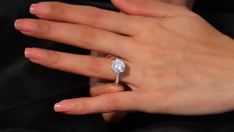 J Francis Embellished with 120 Facet Zirconia by Swarovski Ring in 18K Vermeil YG Over Sterling Silver (Size 10.0) 3.90 ctw