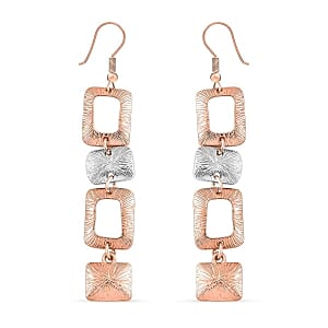 Grey Austrian Crystal Earrings in Silvertone