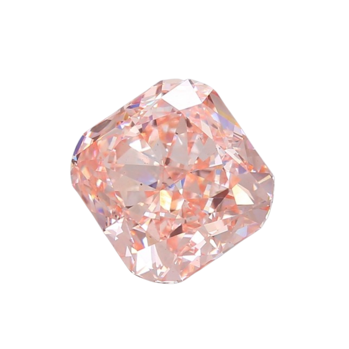 IGI Certified Luxuriant Lab Grown Pink Diamond (VS2) (Cushion Sqr Mix Size) 2.00 ctw image number 0