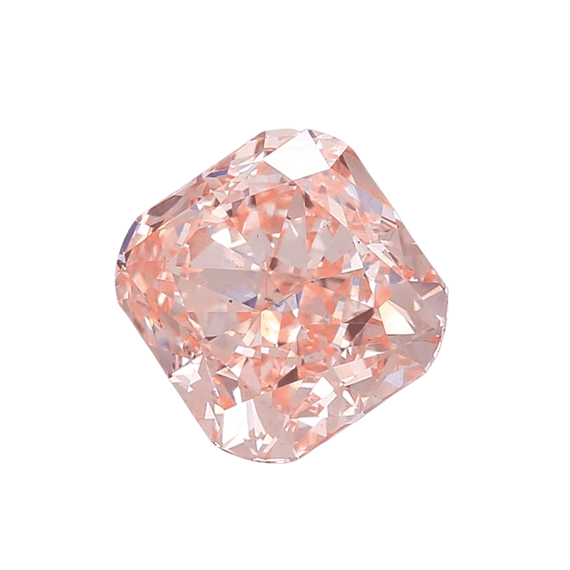 IGI Certified Luxuriant Lab Grown Pink Diamond (VS2) (Cushion Sqr Mix Size) 2.00 ctw
