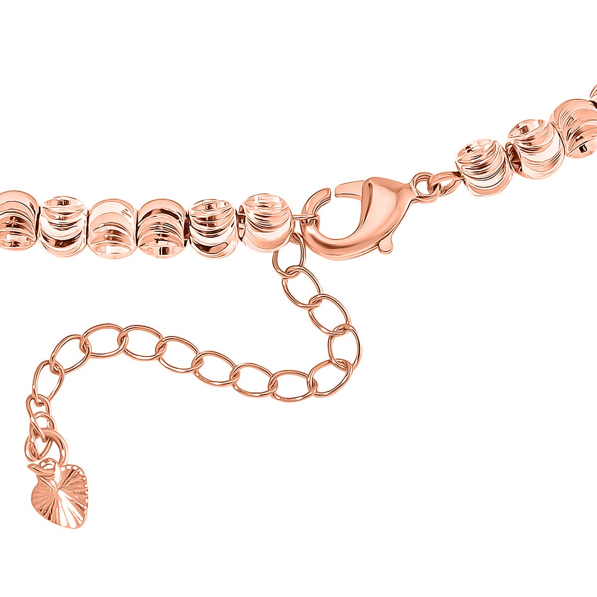 Beaded Bracelet in Rosetone (7.5-9.5In) image number 2