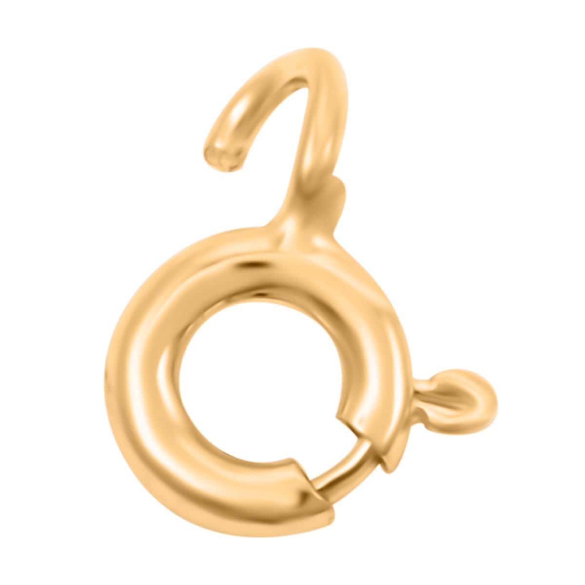 Italian Spring Lock in 14K Yellow Gold 0.35 Grams image number 0