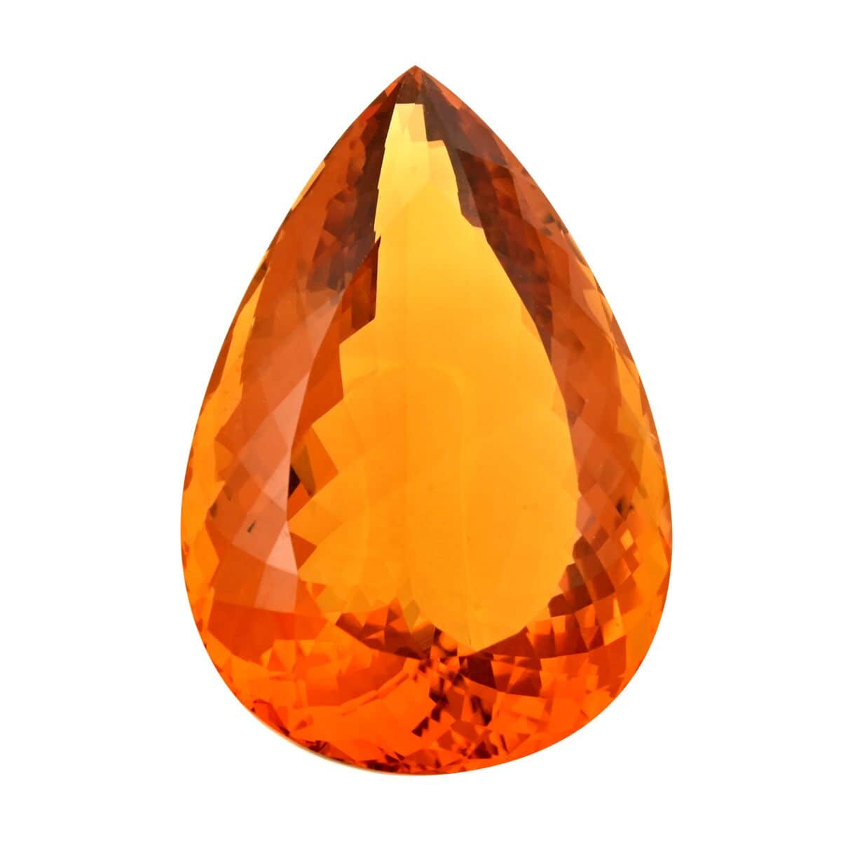 AAAA Santa Ana Madeira Citrine (Pear Free Size) 80.32 ctw image number 0