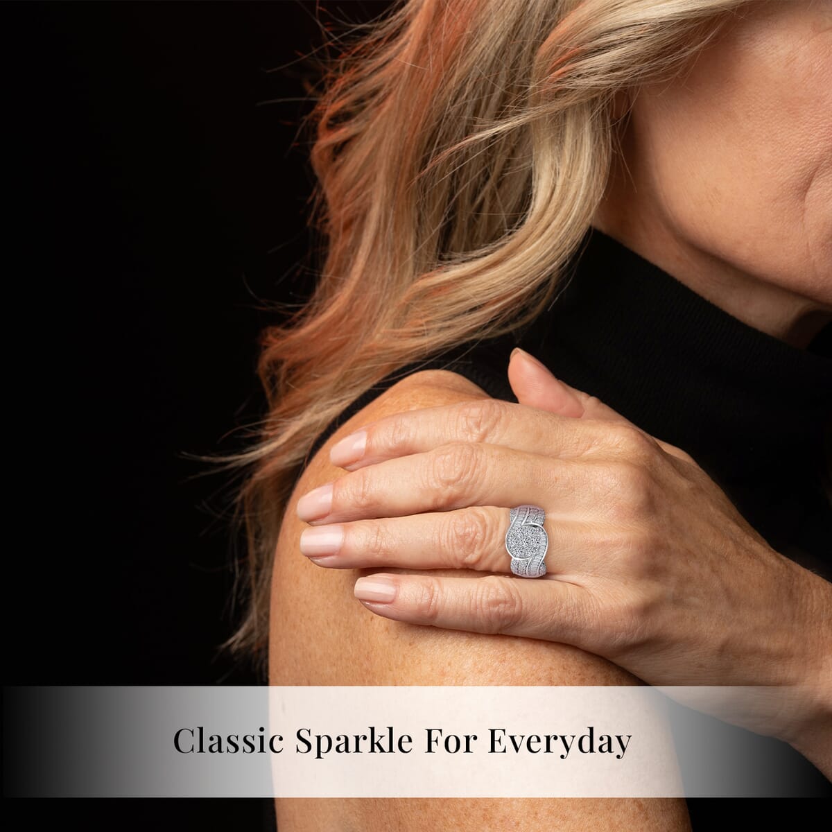 Luxuriant Lab Grown Diamond SI 2.00 ctw Ring in Rhodium Over Sterling Silver (Size 6.0) image number 6