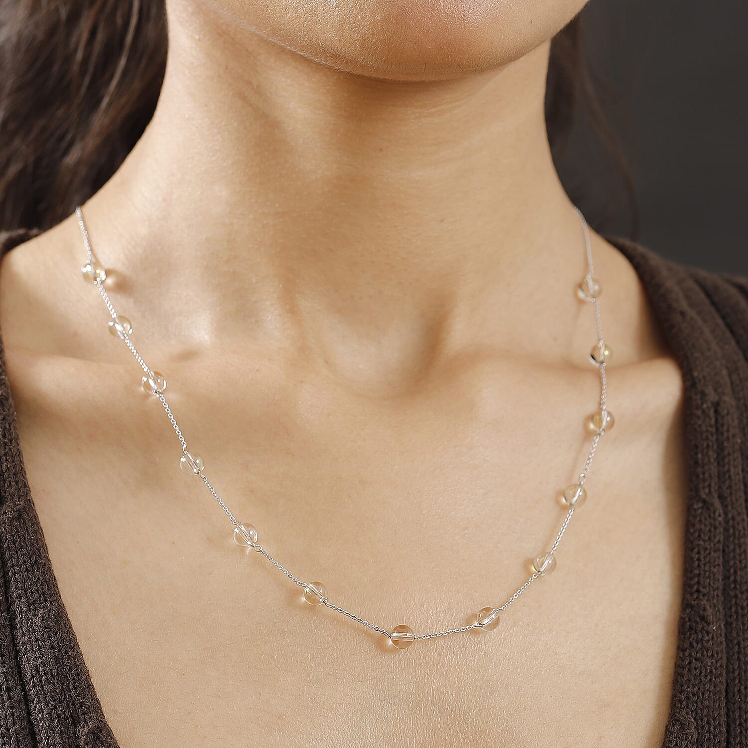 Buy J Francis Embellished with Blue Shade Crystal by