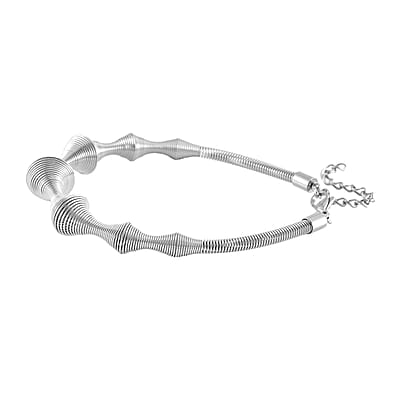 Sonic Wave Bracelet in Stainless Steel (8.0-10.0In)