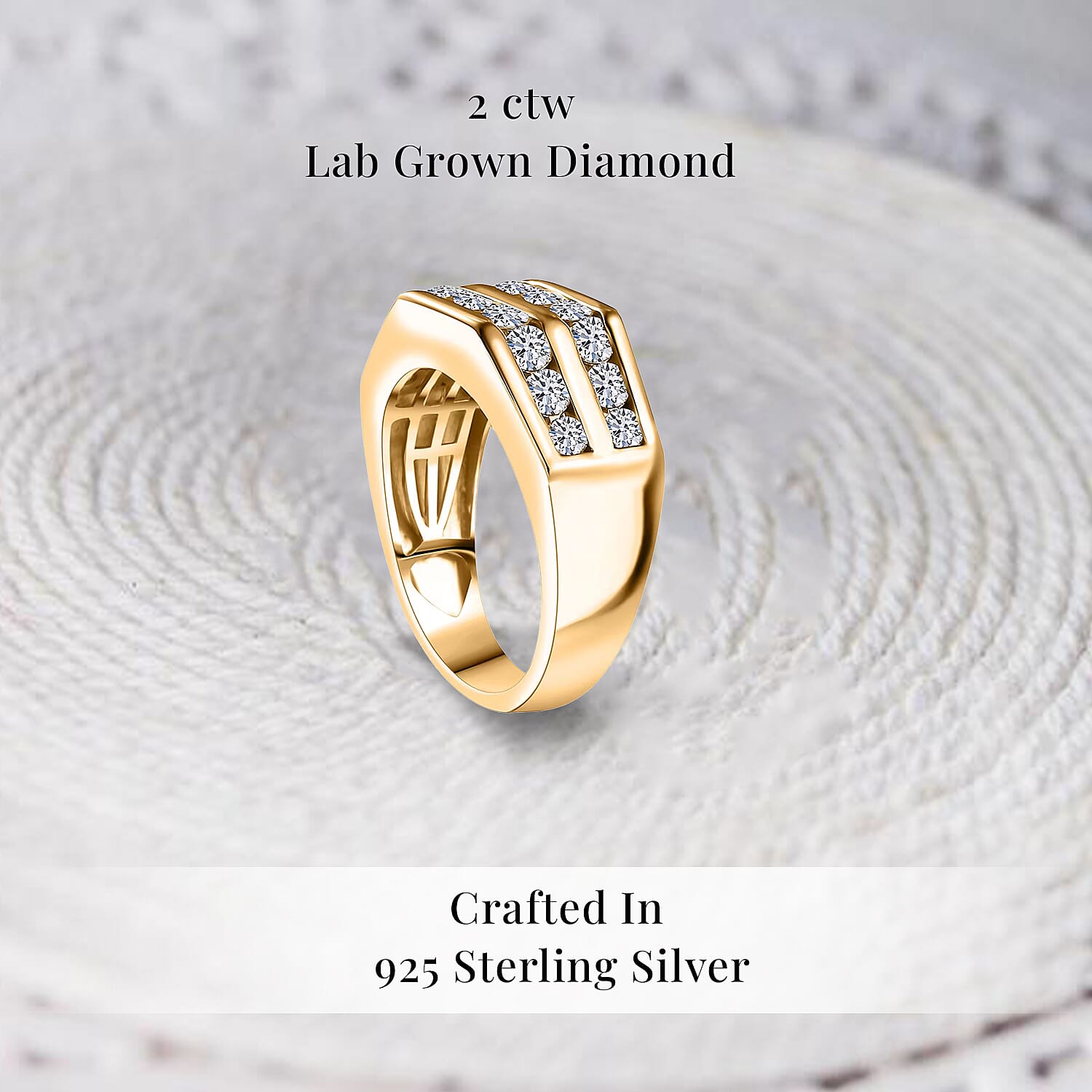 Yellow Gold Over Sterling Silver / 10 - Product card gallery slide 3 (10177789690169)