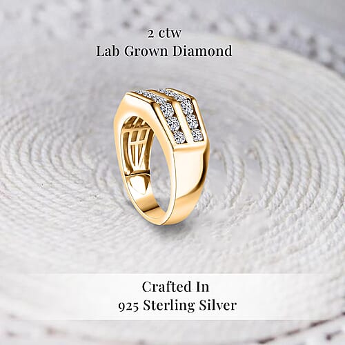 Yellow Gold Over Sterling Silver / 10 - Product card gallery slide 3 (9432497127679)