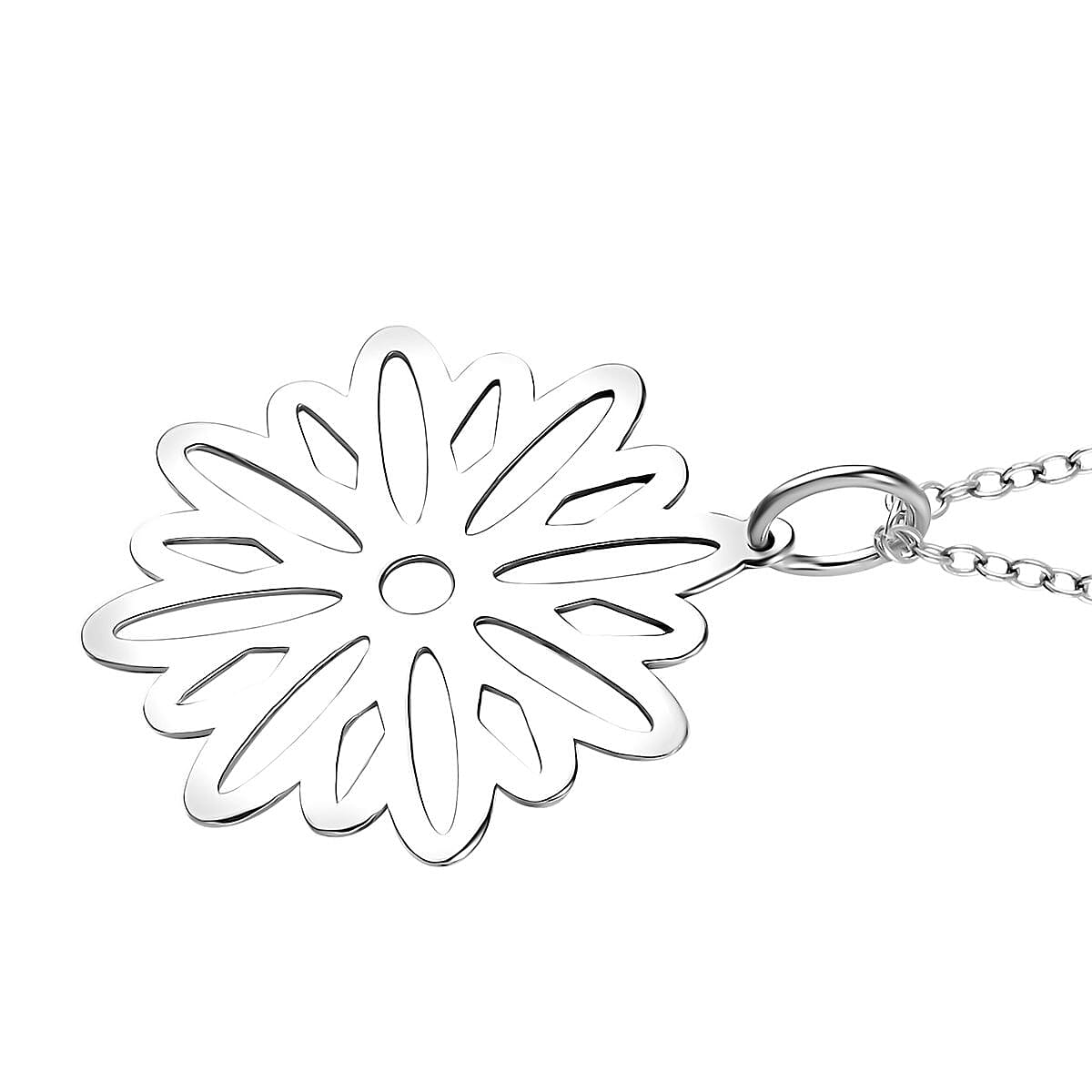 Necklace in Sterling Silver 2.50 Grams 20 Inches image number 3