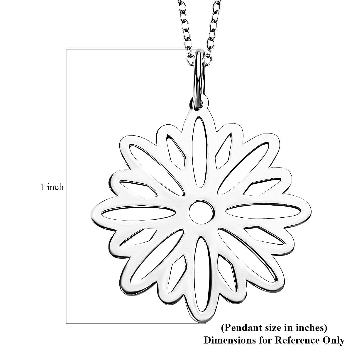 Necklace in Sterling Silver 2.50 Grams 20 Inches image number 4