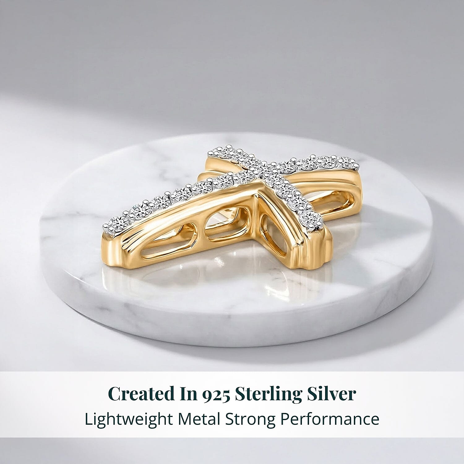 Yellow Gold Over Sterling Silver - Product card gallery slide 3 (9432495915263)