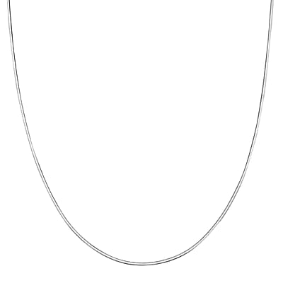Snake Chain Necklace in 950 Platinum 20 Inches 6.55 Grams