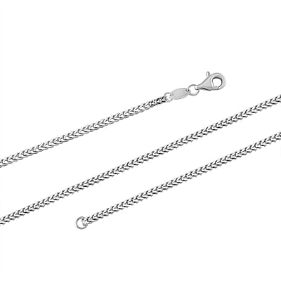1.54x1.11mm Fishbone Chain Necklace in 950 Platinum 20 Inches 7.75 Grams