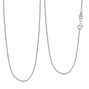 Spiga Chain Necklace in 950 Platinum 20 Inches 2.70 Grams